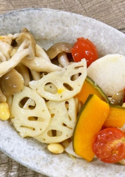 「野菜がちょっと足りない」脂肪肝の人におすすめ！栄養バランスを改善したい時の強い味方【赤酢のピクルス】
